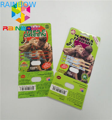 บรรจุภัณฑ์บัตรตุ่ม Premierzen ที่กำหนดเองเด็กทน Botton ล็อคกล่องกระดาษการ์ด 3 มิติ