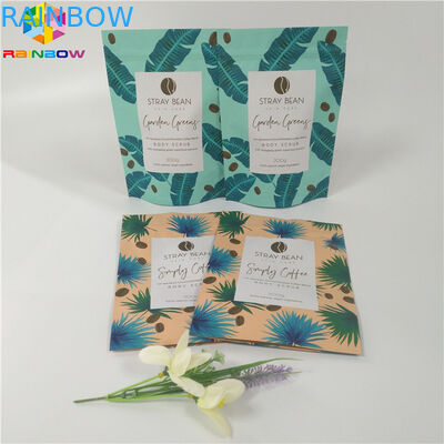 สามารถดึงถุงบรรจุภัณฑ์ด้าน Matt Finish, ถุงซิปล็อคสำหรับบรรจุภัณฑ์ขัดผิว