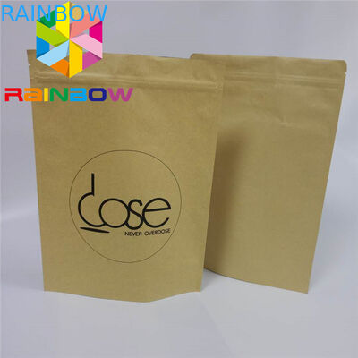 ป้องกันความชื้นบรรจุภัณฑ์กล่องกระดาษบรรจุภัณฑ์ความร้อนถุงกระดาษคราฟท์เป็นมิตรกับสิ่งแวดล้อม