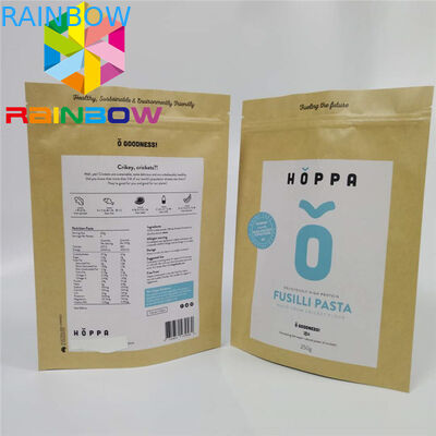 ป้องกันความชื้นบรรจุภัณฑ์กล่องกระดาษบรรจุภัณฑ์ความร้อนถุงกระดาษคราฟท์เป็นมิตรกับสิ่งแวดล้อม