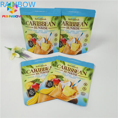 ชาผง / กาแฟบรรจุภัณฑ์ยืนขึ้นถุงซิปถุงซิปล็อคด้าน Doypack