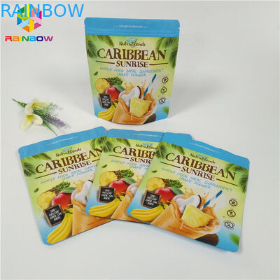 ชาผง / กาแฟบรรจุภัณฑ์ยืนขึ้นถุงซิปถุงซิปล็อคด้าน Doypack