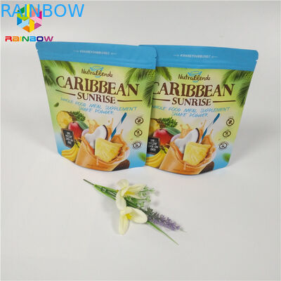 ชาผง / กาแฟบรรจุภัณฑ์ยืนขึ้นถุงซิปถุงซิปล็อคด้าน Doypack