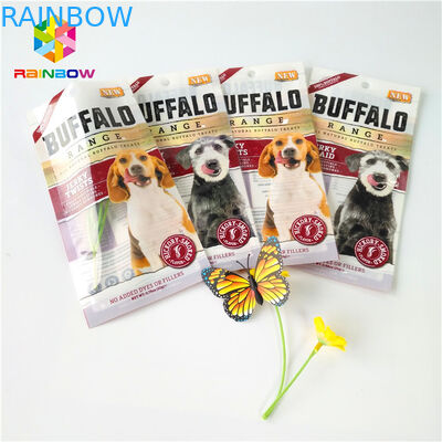 เสร็จสิ้นผิวมันยืนขึ้นถุง Ziplock บรรจุภัณฑ์หน้าต่าง Fleixble ปิดผนึกสามด้าน