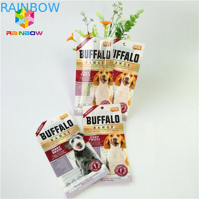 เสร็จสิ้นผิวมันยืนขึ้นถุง Ziplock บรรจุภัณฑ์หน้าต่าง Fleixble ปิดผนึกสามด้าน