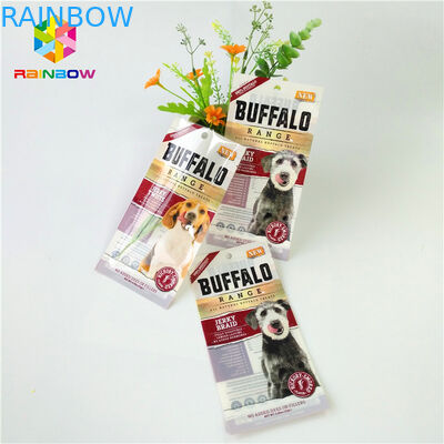 เสร็จสิ้นผิวมันยืนขึ้นถุง Ziplock บรรจุภัณฑ์หน้าต่าง Fleixble ปิดผนึกสามด้าน