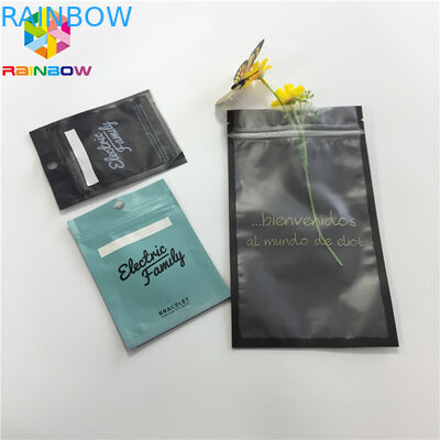 ใสหน้าพลาสติกใสบรรจุภัณฑ์อลูมิเนียมฟอยล์กลับวัชพืชถุง Mylar