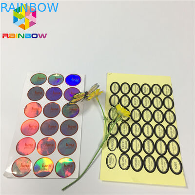 ฟิล์มบรรจุภัณฑ์อาหารกันน้ำแบบกำหนดเองได้เสื้อผ้าความปลอดภัยป้ายไวนิลสติ๊กเกอร์