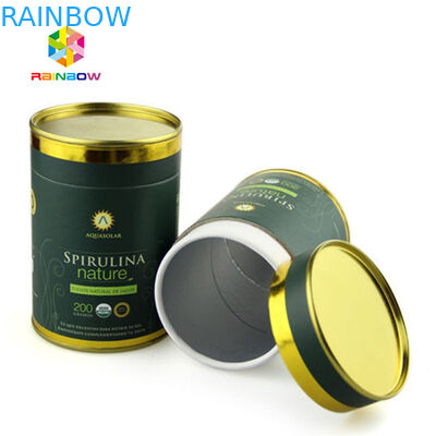 Skin Care Box Display กล่องกระดาษทรงกระบอกหลอดบรรจุภัณฑ์เครื่องสำอางค์