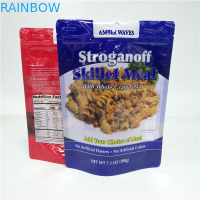 การพิมพ์ดิจิตอลบรรจุภัณฑ์ถุงขนมยืนขึ้นอาหารกระเป๋าเป้าเสื้อกางเกงด้านล่างกระเป๋า SGS องค์การอาหารและยา