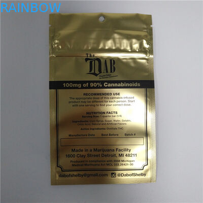 Child Zip Bags, Mylar Stand Up Pouch ที่สามารถนำกลับมาใช้ใหม่ได้