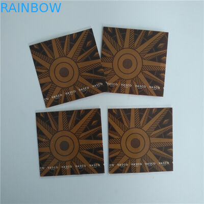 วัสดุ PET / PVC ล้างความร้อนหดห่อหุ้มการพิมพ์แผ่นแม่พิมพ์สำหรับถ้วยโยเกิร์ต