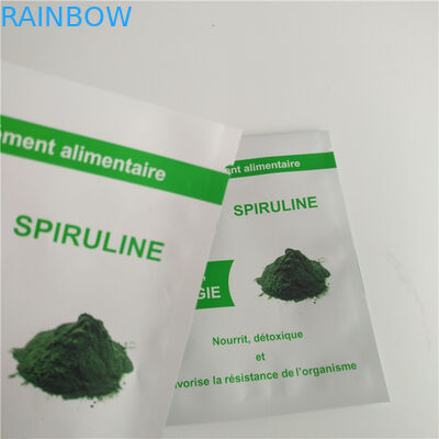 อลูมิเนียมฟอยล์อาหารเกรดลุกขึ้นยืนกระเป๋าสามด้านประทับตรา Eco ผงกาแฟกระเป๋า