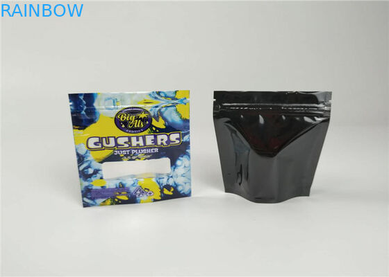 Cushers Just Plusher ฟอยล์ Ziplock บรรจุถุง 100 ไมครอนใช้ความหนาของวัชพืช