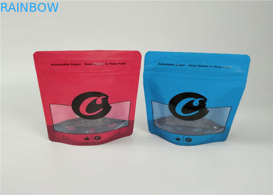 ถุงอลูมิเนียมฟอยล์ถุงพลาสติกบรรจุภัณฑ์คุกกี้ 1 ปอนด์ CBD บรรจุภัณฑ์คงทน