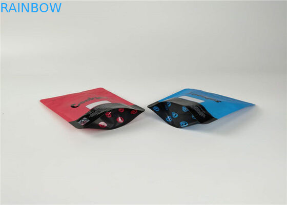 ถุงอลูมิเนียมฟอยล์ถุงพลาสติกบรรจุภัณฑ์คุกกี้ 1 ปอนด์ CBD บรรจุภัณฑ์คงทน