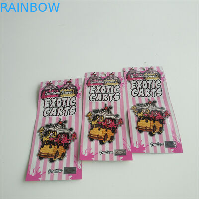 คาร์ทริดจ์ VBD CBD ผนึกถุงยืนถุงซิป Mylar สำหรับถัง Vape