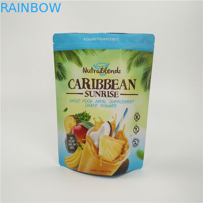 ขนมขบเคี้ยวผลไม้แห้งถุงบรรจุภัณฑ์ซิปเองพิมพ์อลูมิเนียมฟอยล์กันน้ำ