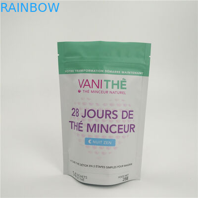 ที่กำหนดเองพิมพ์ถุงบรรจุภัณฑ์อาหารขนมขบเคี้ยวอลูมิเนียมฟอยล์นมผงแพ็คที่มีซิป