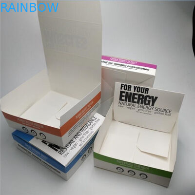 บรรจุภัณฑ์ธูปสมุนไพรกระดาษเปล่าขนาดเล็กพร้อมกล่องโฮโลแกรมหน้าต่าง PET