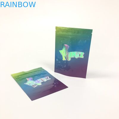 กลิ่นหลักฐานโฮโลแกรม Runtz ซิปล็อคถุงพลาสติกเด็กทนสำหรับแคปซูล / ยา