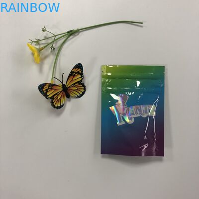กระเป๋าซิปคู่ฟอยล์บรรจุภัณฑ์ Mylar Runtz ถุงพลาสติกสำหรับบรรจุภัณฑ์คุกกี้