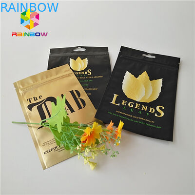 อลูมิเนียมฟอยล์ถุงพลาสติกบรรจุภัณฑ์ป้องกันความชื้นสำหรับน้ำมัน Cumm Gummies วัชพืช