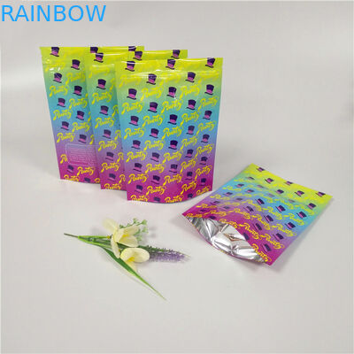 ซิปคู่เองพิมพ์ Stand Up Pouches ถุงอลูมิเนียมฟอยล์ลามิเนตพื้นผิวมันวาว