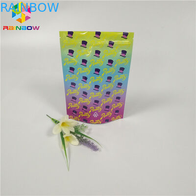 ถุงบรรจุภัณฑ์ฟอยล์แบบซิป Runtz Weed Cookies