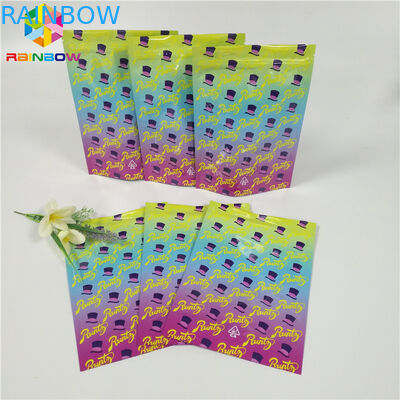 ถุงบรรจุภัณฑ์ฟอยล์แบบซิป Runtz Weed Cookies