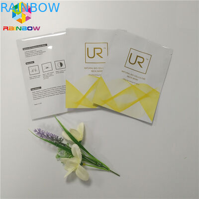 ถุงบรรจุภัณฑ์เครื่องสำอางป้องกันความชื้นบรรจุภัณฑ์พลาสติกอลูมิเนียมฟอยล์เคลือบมัน