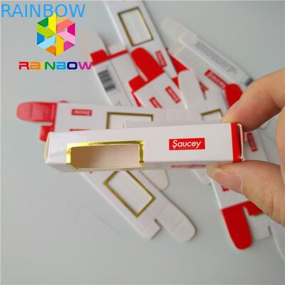 Cbd รถเข็นบรรจุภัณฑ์สมุนไพรที่กำหนดเองแก้วตลับหมึกบริสุทธิ์น้ำมัน Vape ท็อปส์