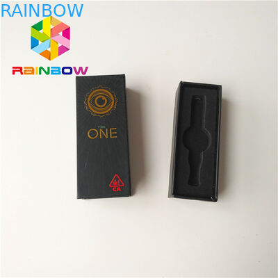 ขนาดที่กำหนดเอง Vape คาร์ทริดจ์กล่องบรรจุภัณฑ์ Cbd Atomizer Kit ผิวด้านเสร็จ