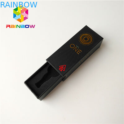 ขนาดที่กำหนดเอง Vape คาร์ทริดจ์กล่องบรรจุภัณฑ์ Cbd Atomizer Kit ผิวด้านเสร็จ
