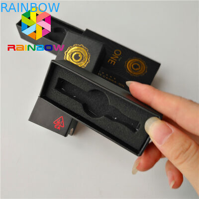ขนาดที่กำหนดเอง Vape คาร์ทริดจ์กล่องบรรจุภัณฑ์ Cbd Atomizer Kit ผิวด้านเสร็จ