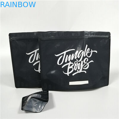 ถุงธูปสมุนไพรบรรจุภัณฑ์ Ziplock ที่ทนทานถุงพลาสติก Mylar Weed Stand Up Pouches