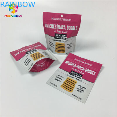 ถุงชา / ผง / กาแฟยืนขึ้นถุงซิปกลิ่นพิสูจน์โพลี Matte Doypack