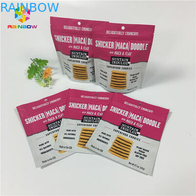 ถุงบรรจุภัณฑ์พลาสติกฟอยล์ผนึกการพิมพ์ดิจิตอลย่อยสลายได้สำหรับช็อคโกแลต / ชีส