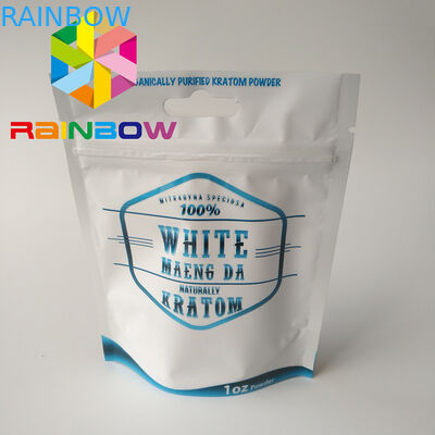 บรรจุภัณฑ์ถุงฟอยล์พิมพ์แบบกำหนดเองยืนขึ้นซิปล็อคกระเป๋าสำหรับยา Kraton