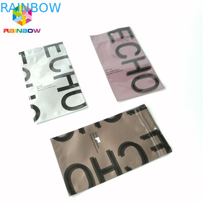 อลูมิเนียมฟอยล์ Ziplock บรรจุถุงสามด้านปิดผนึกถุงชาพลาสติกที่ว่างเปล่า