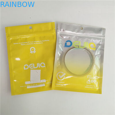อุปกรณ์เสริมโทรศัพท์มือถือถุงพลาสติกบรรจุภัณฑ์ถุงซิปพลาสติกโทรศัพท์มือถือย่อยสลายได้