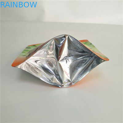 ถุงพลาสติกปิดผนึกความร้อนบรรจุภัณฑ์ถุงผงเมล็ดกาแฟคั่วด้วย Ziplock