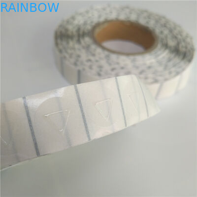 ป้ายเตือนรูปสามเหลี่ยมนูนหดแขนฉลากมาตรฐานที่ชัดเจนสำหรับขวดของเหลวน้ำผลไม้