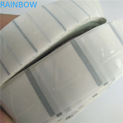 ป้ายเตือนรูปสามเหลี่ยมนูนหดแขนฉลากมาตรฐานที่ชัดเจนสำหรับขวดของเหลวน้ำผลไม้