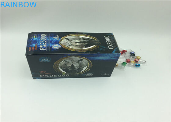 Black Mamba 3D Effect บรรจุภัณฑ์พุพองบรรจุแคปซูลบรรจุยาแบบกำหนดเอง