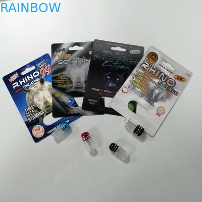 ยาเพิ่มสมรรถภาพทางเพศบรรจุภัณฑ์บลิสเตอร์การ์ดแรด 69 ป้องกันความชื้นรีไซเคิลได้