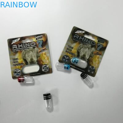 Powful Men Sex Power Medicine บรรจุภัณฑ์พลาสติกบรรจุภัณฑ์บัตรตุ่มเพิ่มประสิทธิภาพทางเพศแรด 69 เม็ดแพ็ค