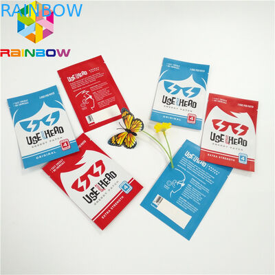 ถุงอลูมิเนียมฟอยล์ Mylar พลาสติกแพ็คเก็ตกระดาษลามิเนตมาสก์บำรุงผิวหน้าด้วยรอยฉีกขาด