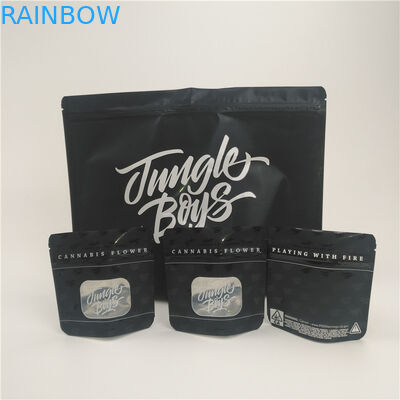 พลาสติกยืนขึ้นกระเป๋าแพทย์ธูปสมุนไพรบรรจุภัณฑ์ถุง Childproof Ziplock