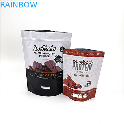 ถุงบรรจุอาหารพิมพ์ Gravnre ความจุขนาดใหญ่ผงแป้งยืนขึ้นกระเป๋า